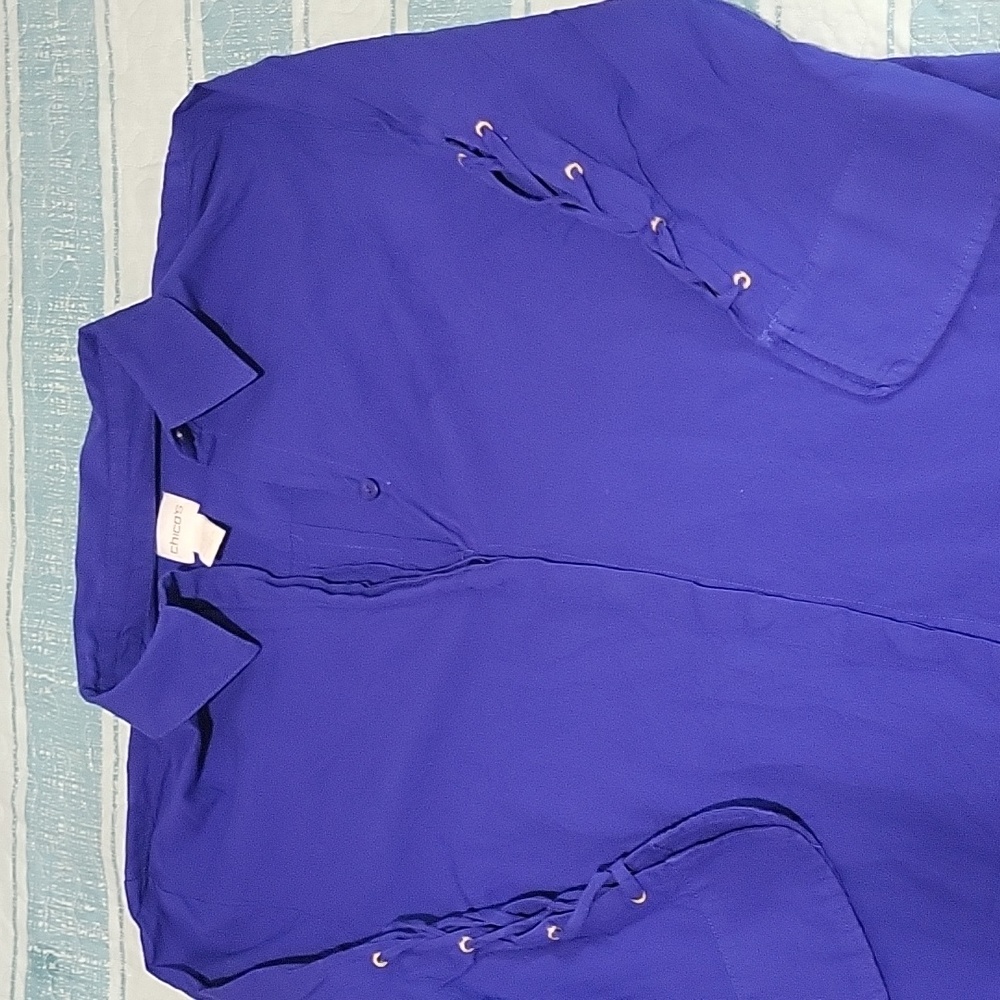 Chico's Blue Shirt